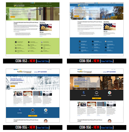 four-commercial-mortgage-website-templates